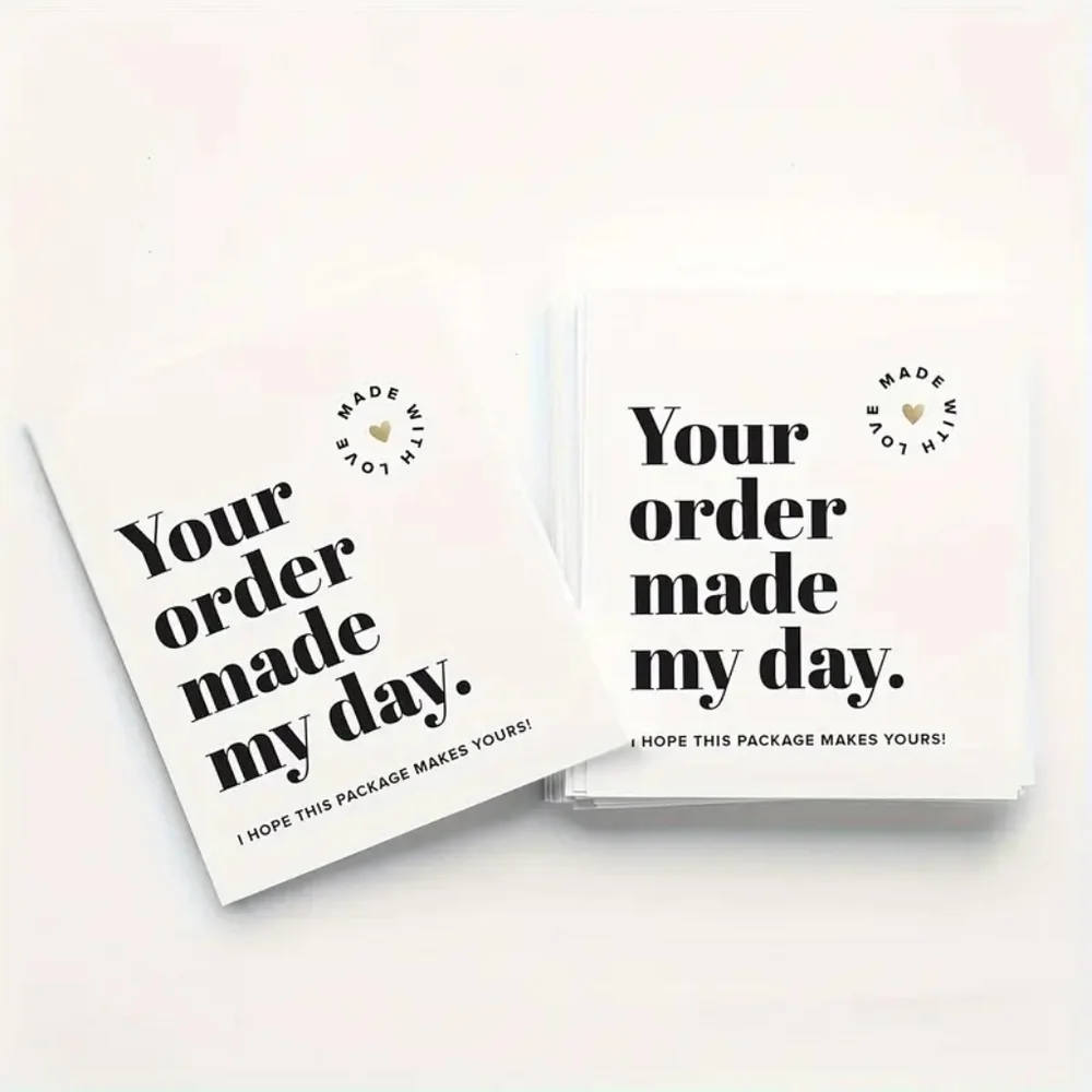 50 Thank You Cards